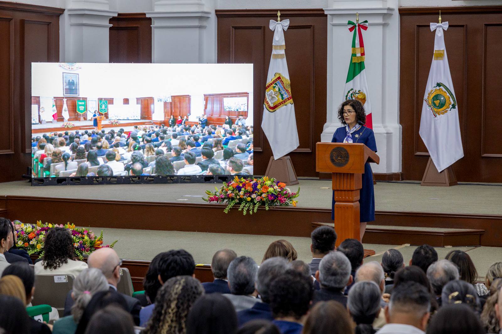 Primer informe de la rectora: hacia la gratuidad y reforma en la UAEMéx