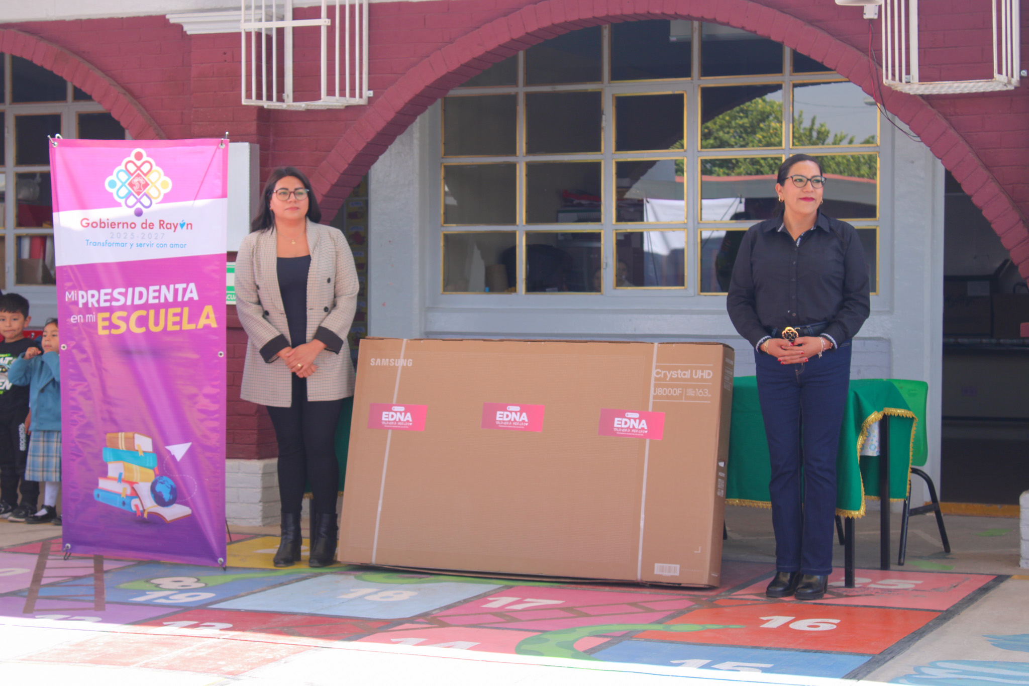 Instalan cámaras de vigilancia en jardín de niños de Rayón