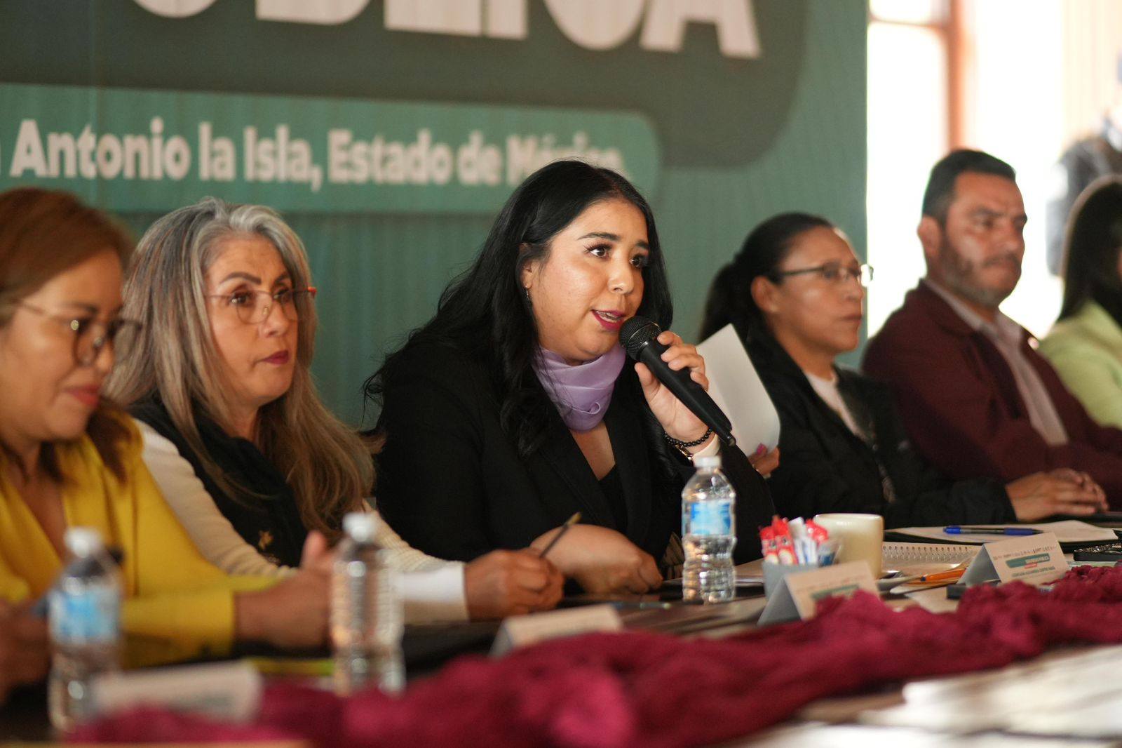 Alcaldesa de San Antonio la Isla encabeza Consejo de Seguridad Intermunicipal