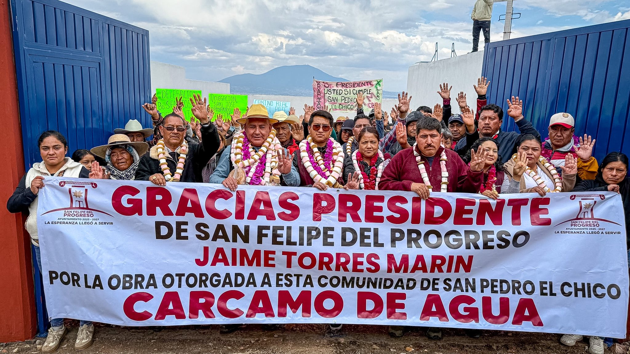 Nuevos cárcamos de agua en San Felipe del Progreso