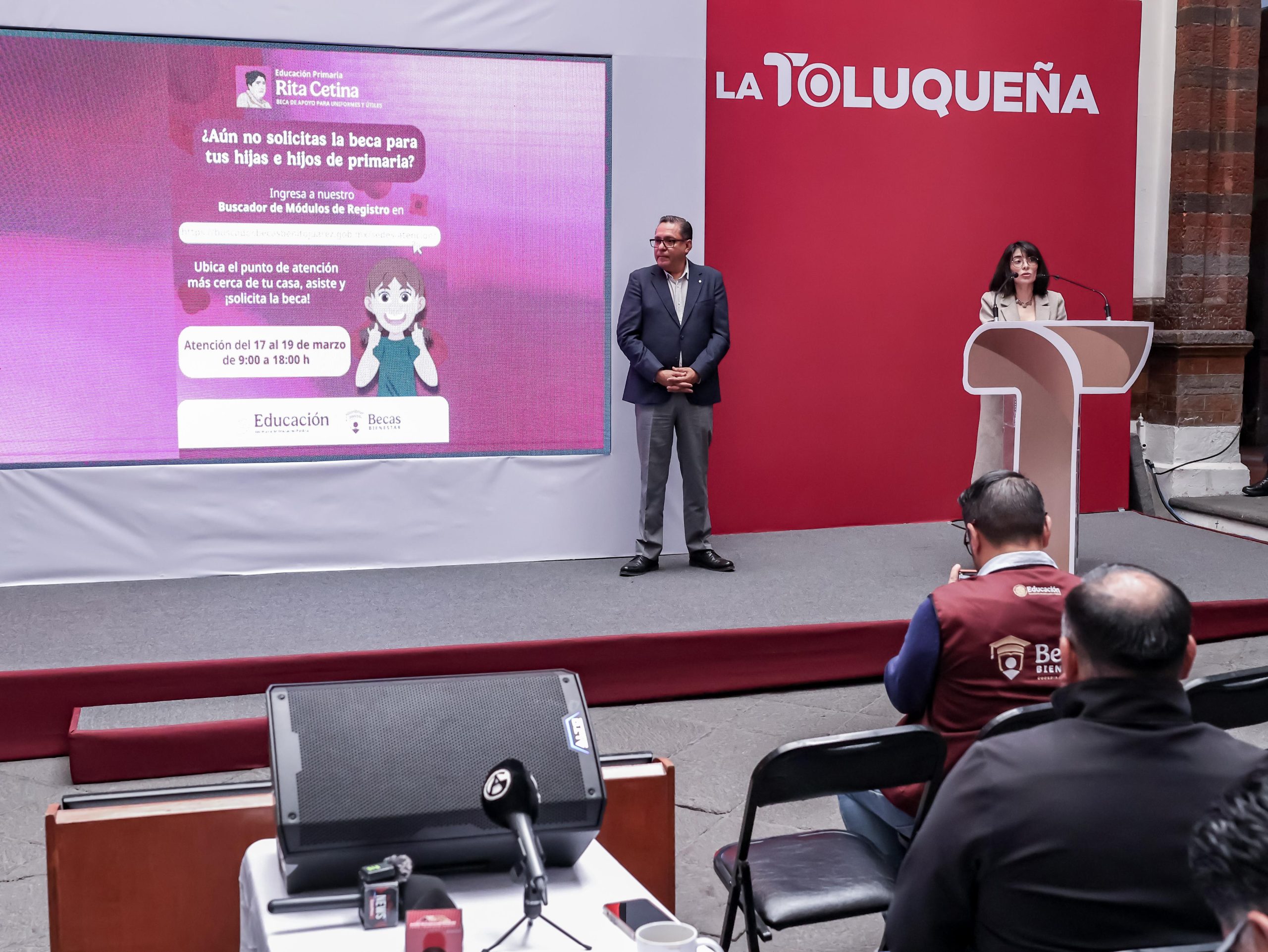 Llaman a familias de Toluca a registrarse en la Beca Rita Cetina