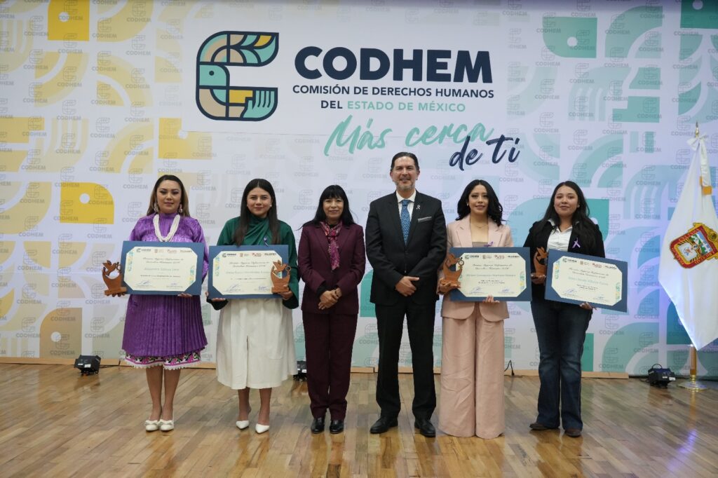 CODHEM reconoce a mujeres defensoras