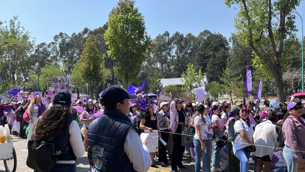 CODHEM supervisa marchas del 8M