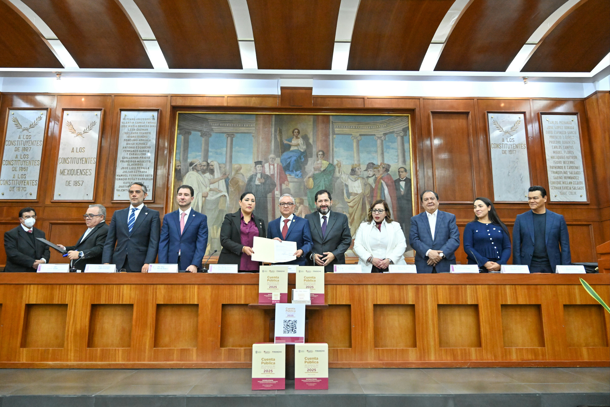 Congreso mexiquense inicia revisión de la Cuenta Pública 2025