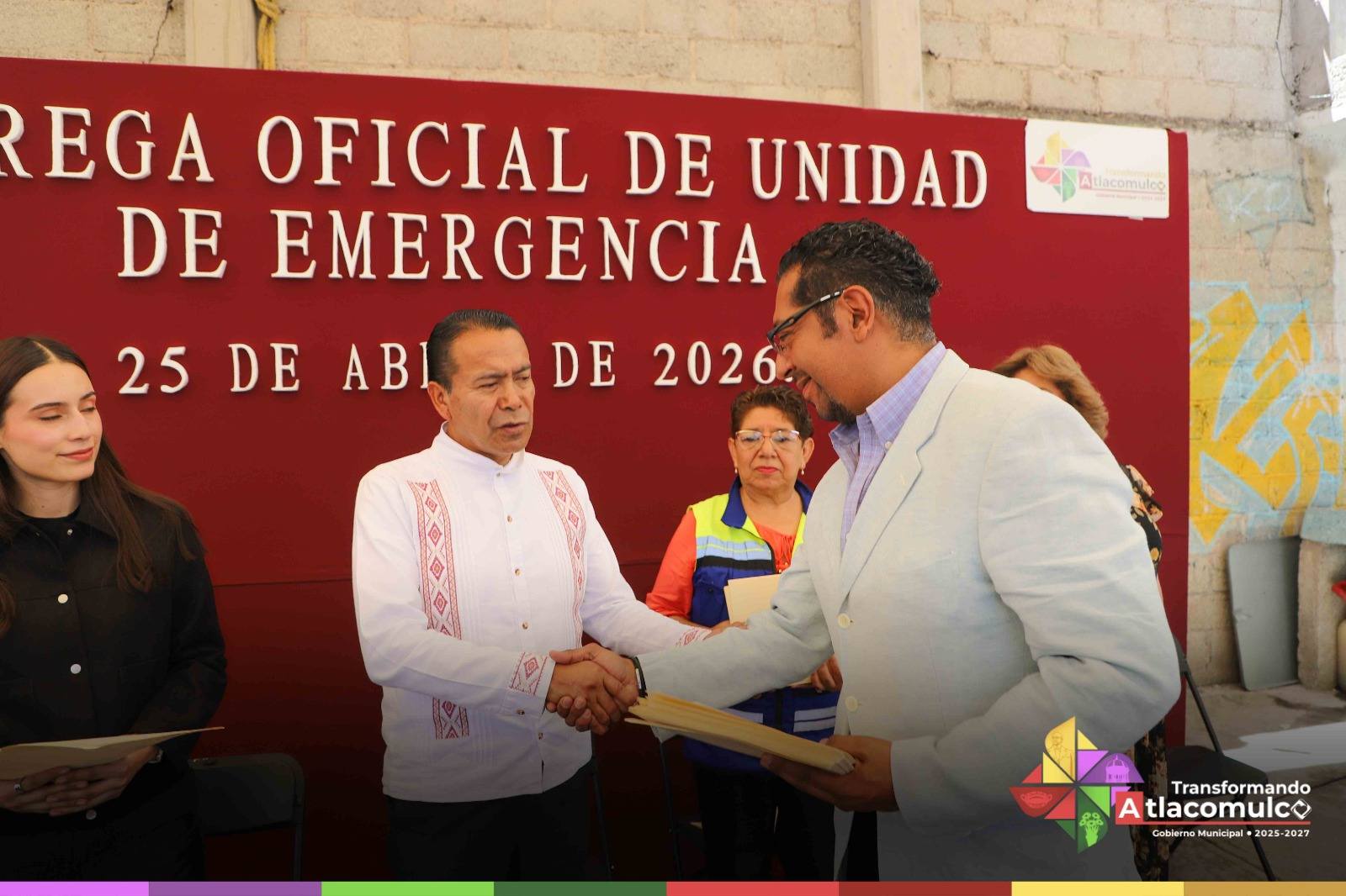 Atlacomulco fortalece su atención a emergencias con nueva unidad móvil