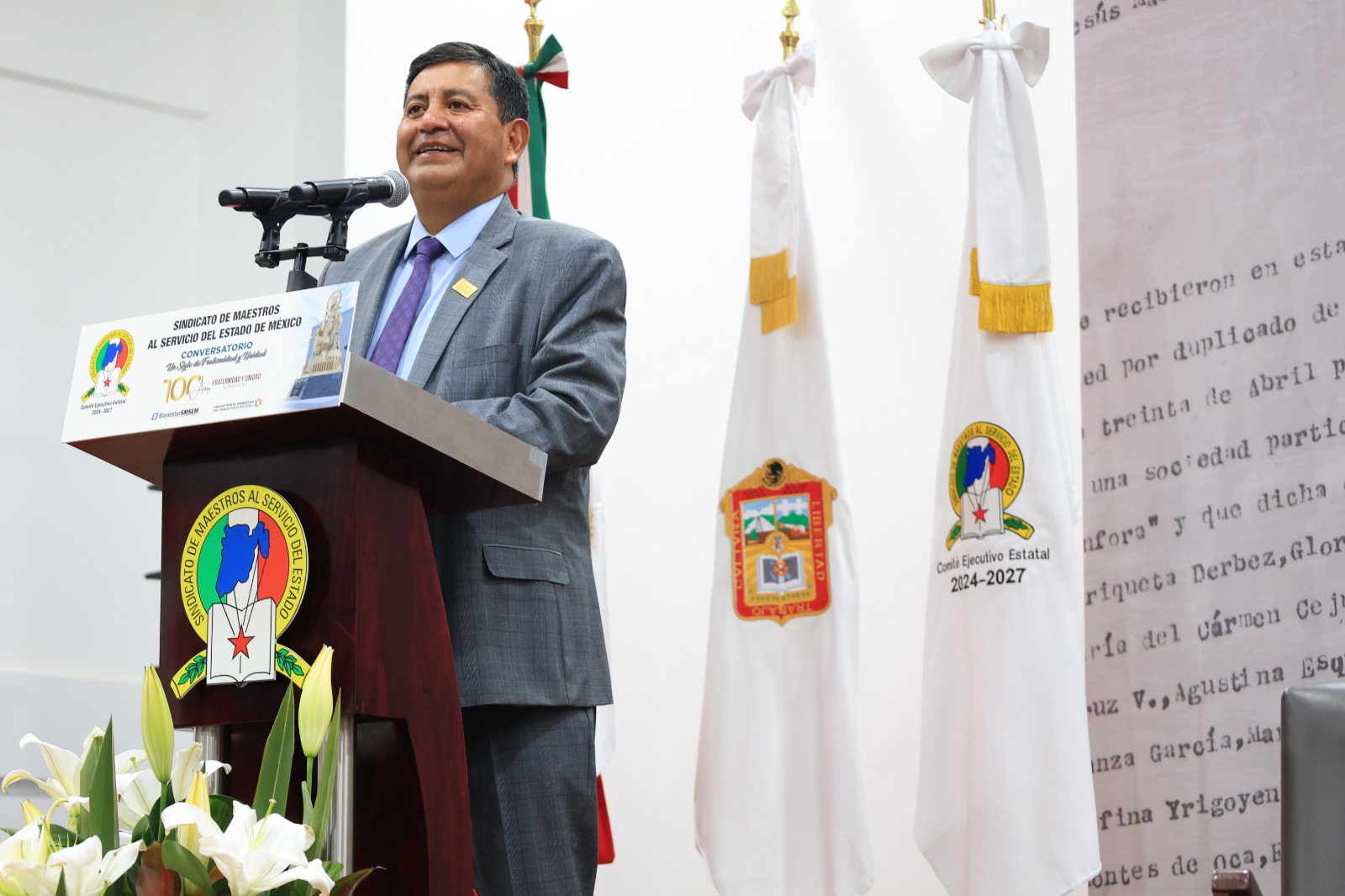 SMSEM conmemora 100 años de historia magisterial