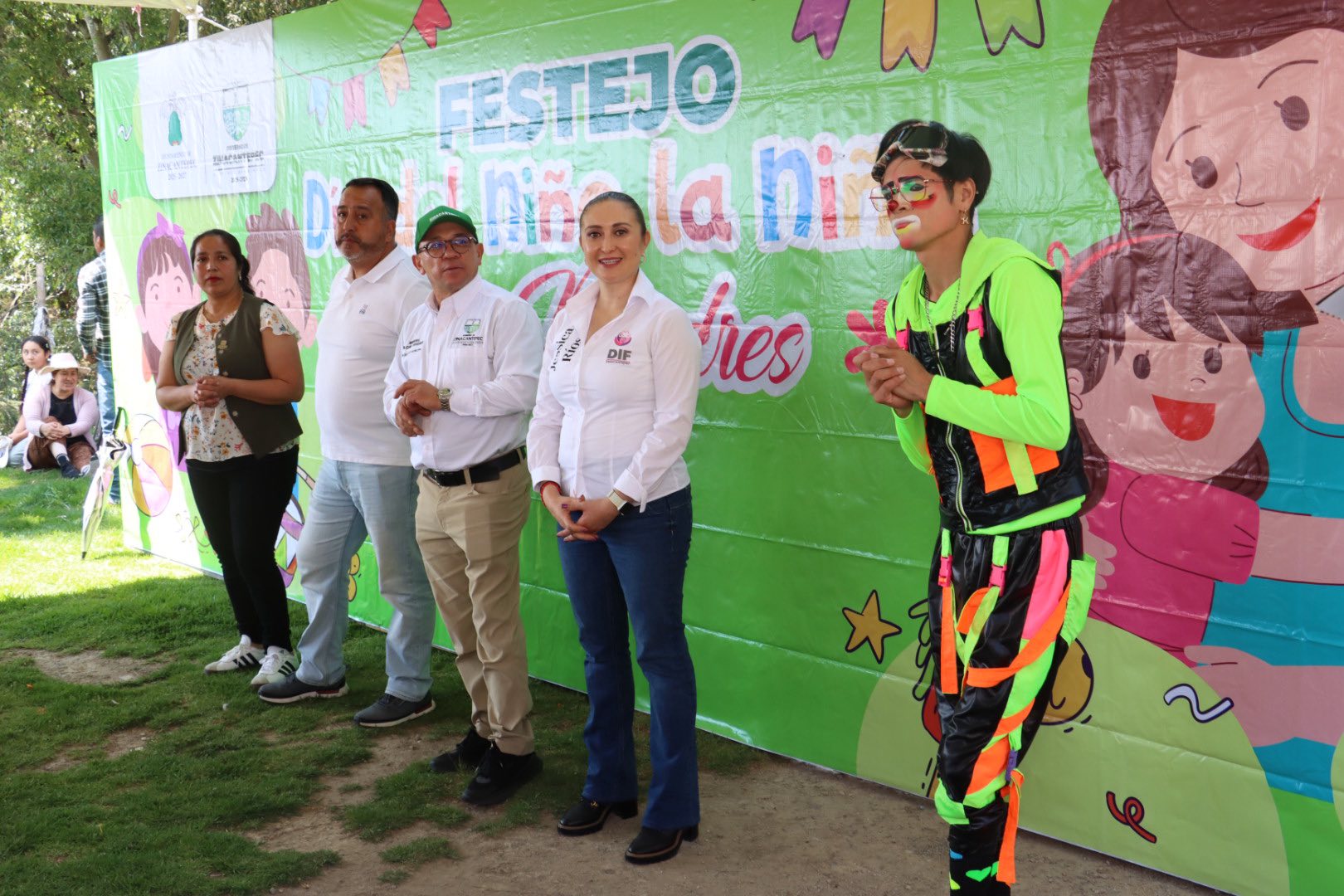Gira para festejar a niños y mamás en Zinacantepec