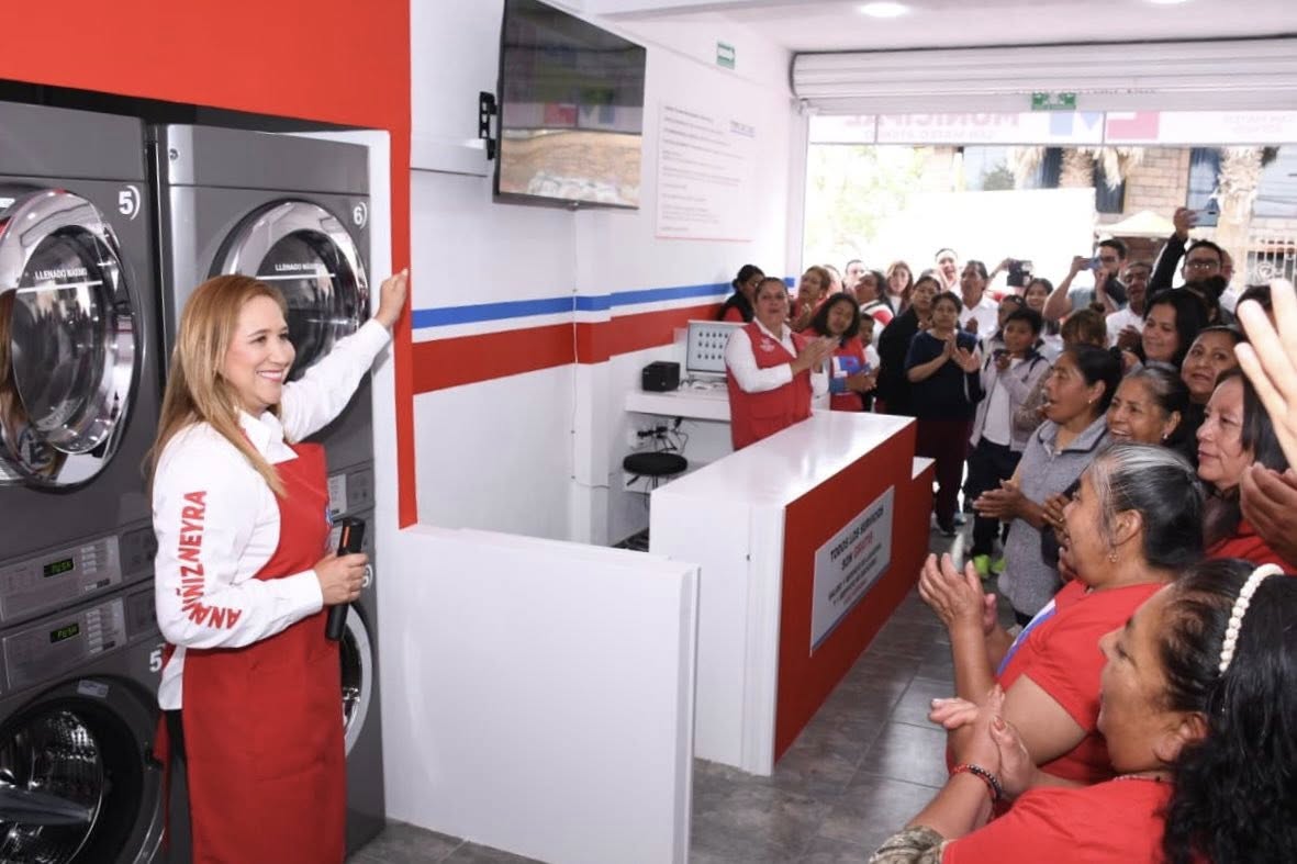 San Mateo Atenco inaugura su primer lavandería municipal