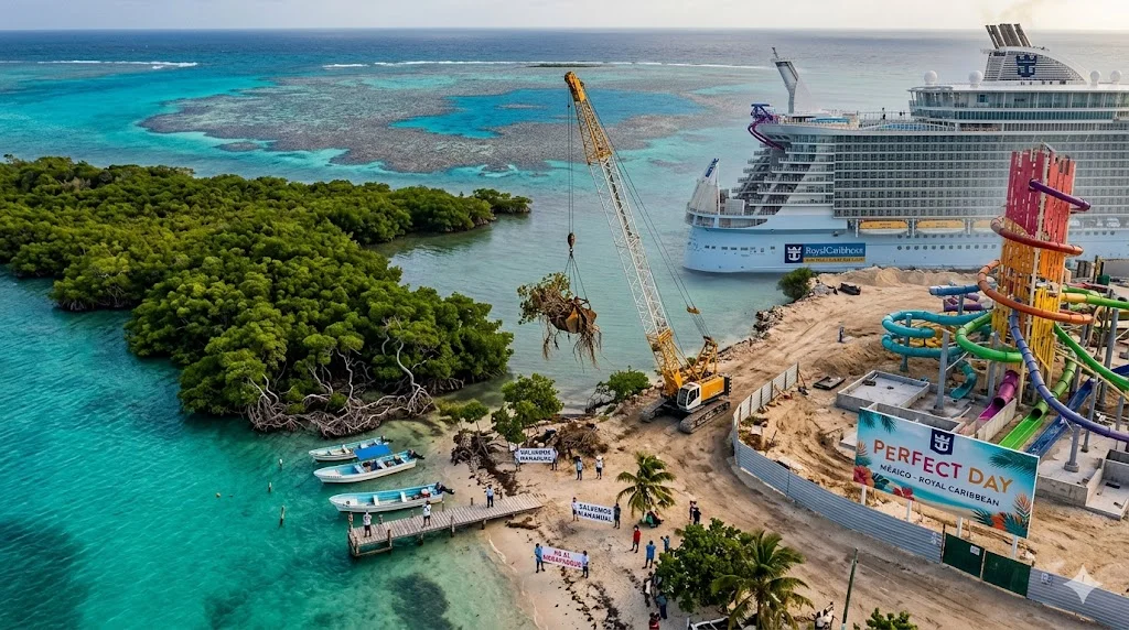 Detienen “Perfect Day” en Mahahual, pero activistas advierten nueva amenaza en Cozumel