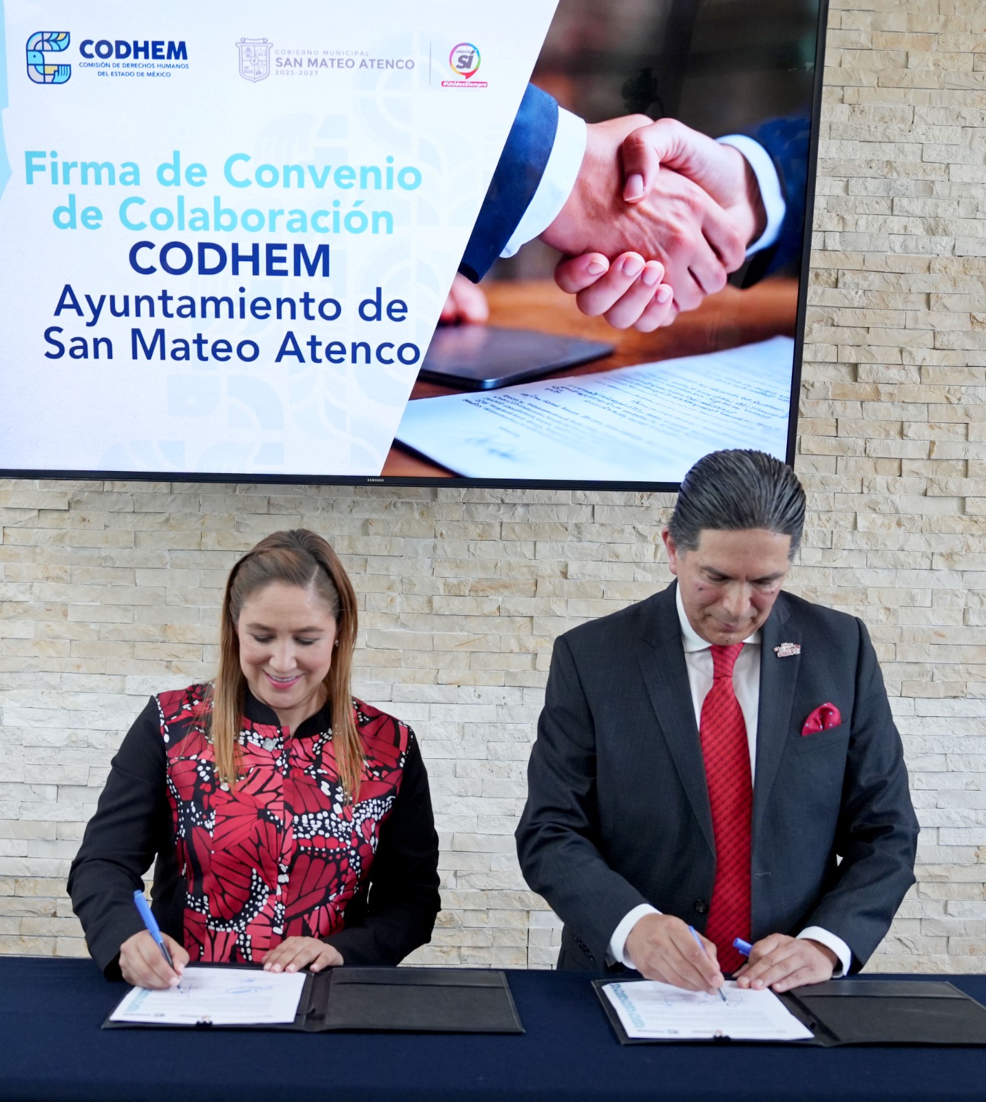 San Mateo Atenco y CODHEM fortalecen colaboración