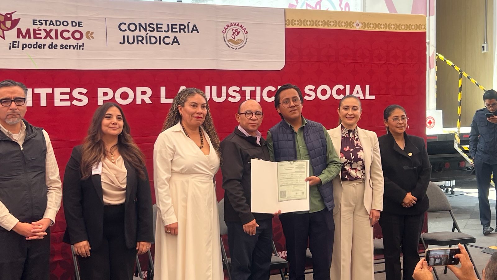 Caravanas por la Justicia Social llegan a Zinacantepec