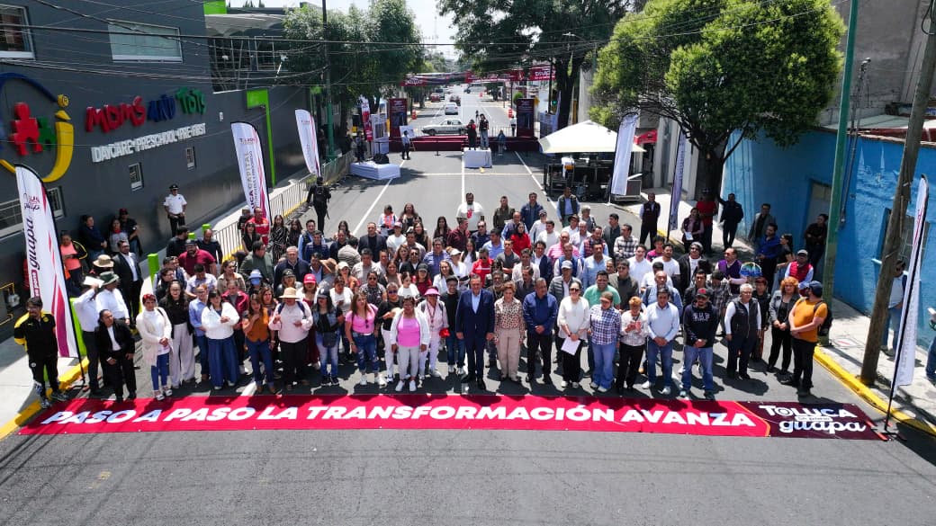 Toluca concluye obras en Francisco Murguía