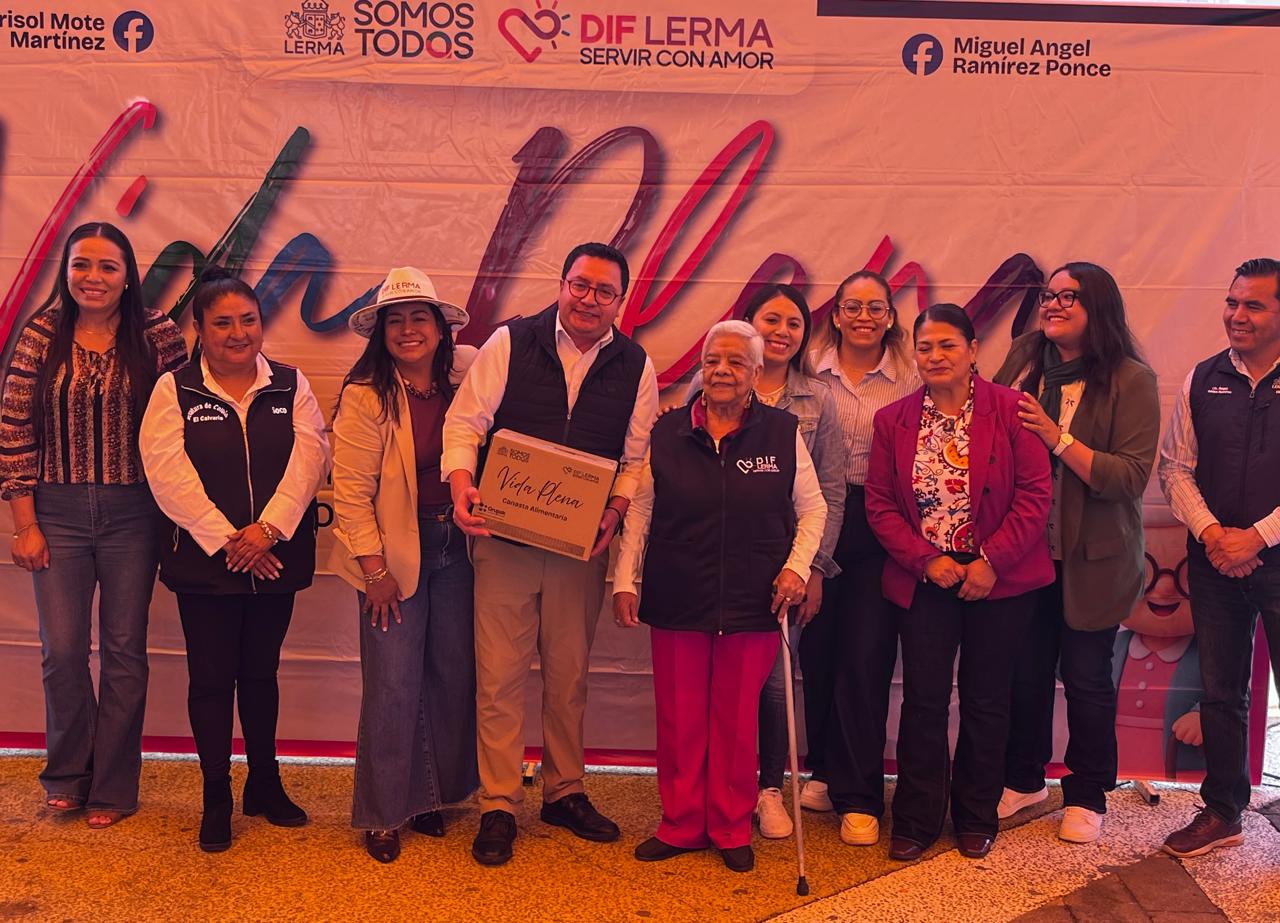 Más de 2 mil adultos mayores reciben apoyos en Lerma