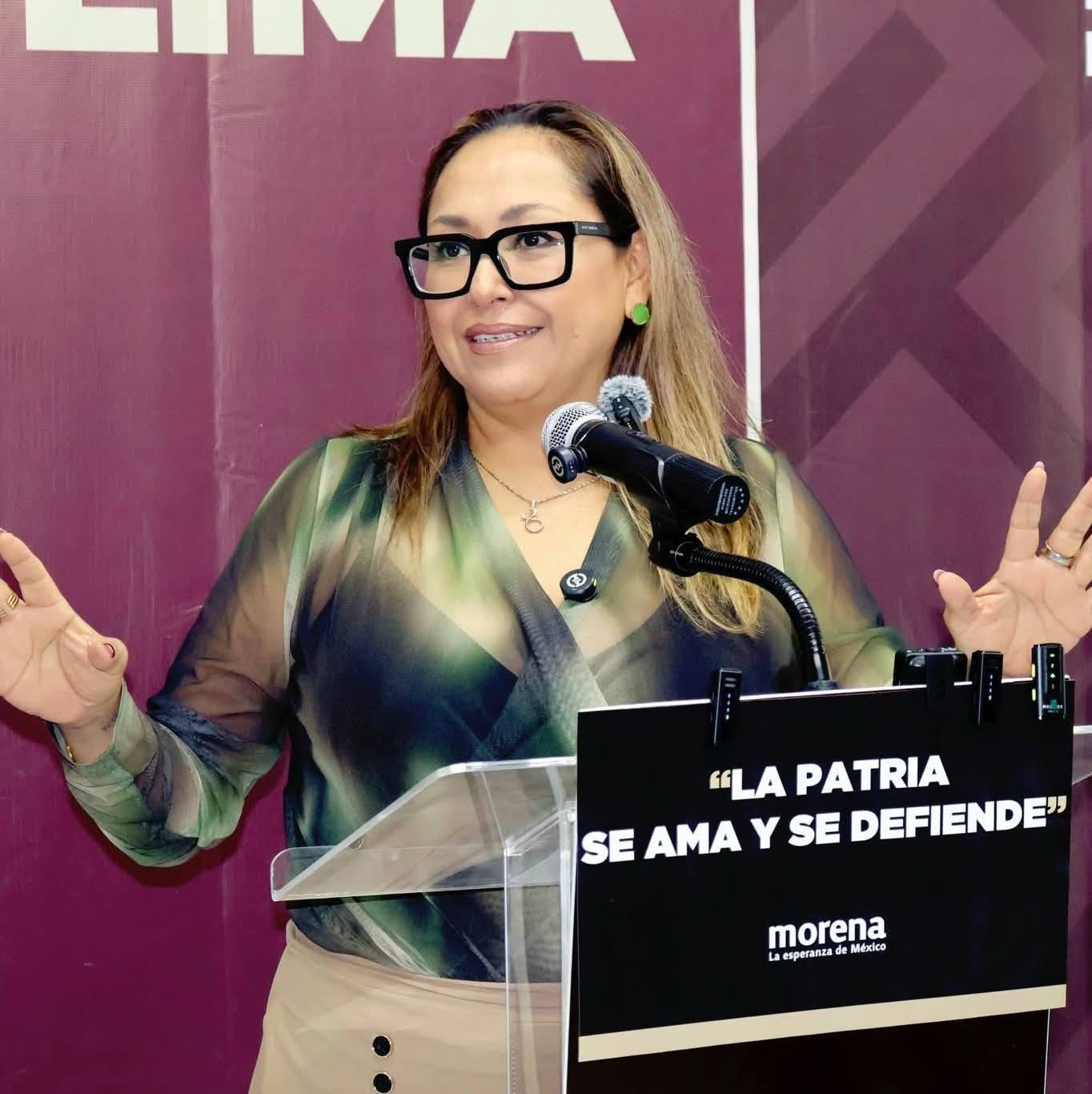 “Si no están felices, váyanse”: dirigente de Morena Colima