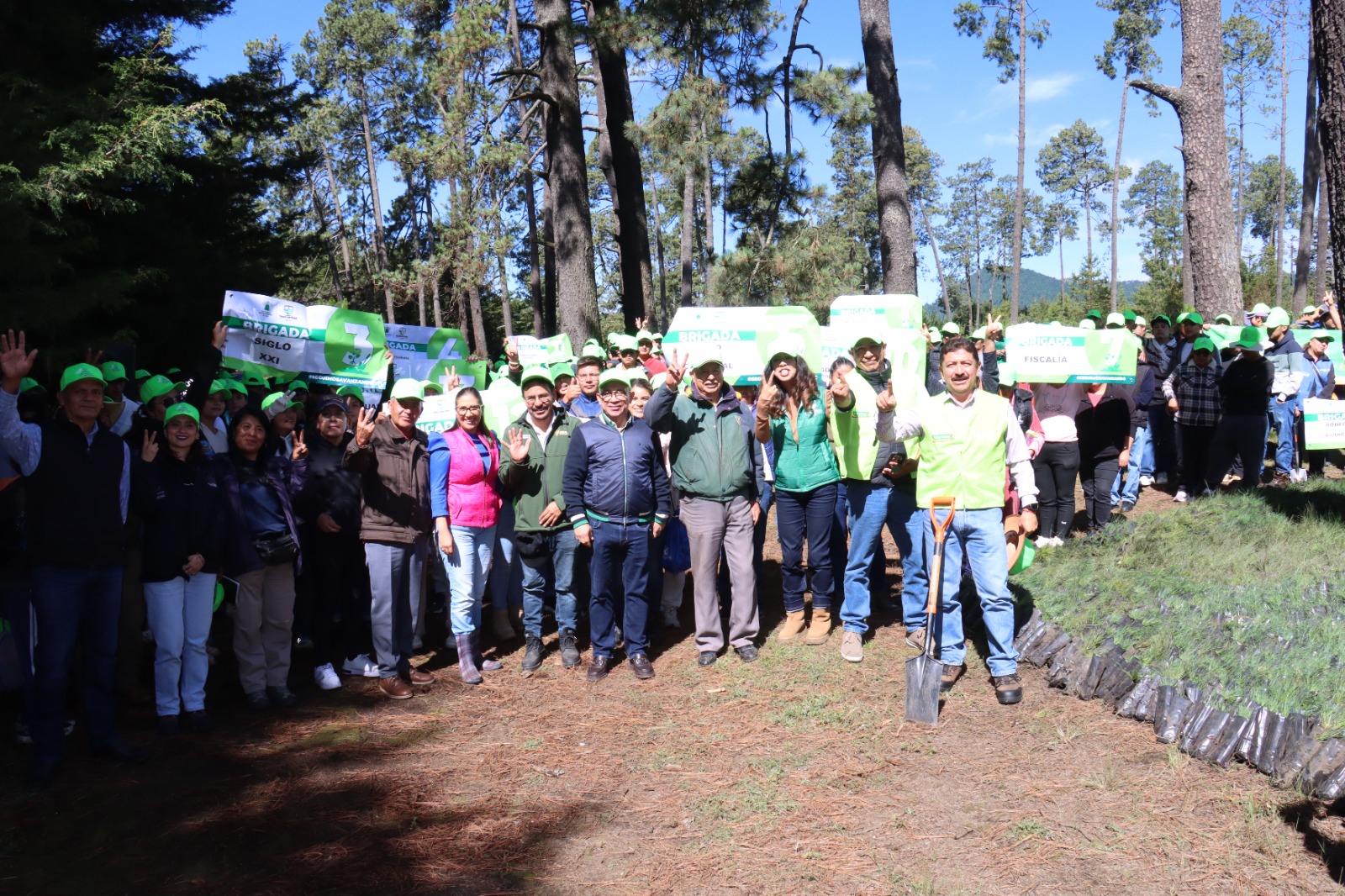 Arranca Reforestación 2026 en Zinacantepec