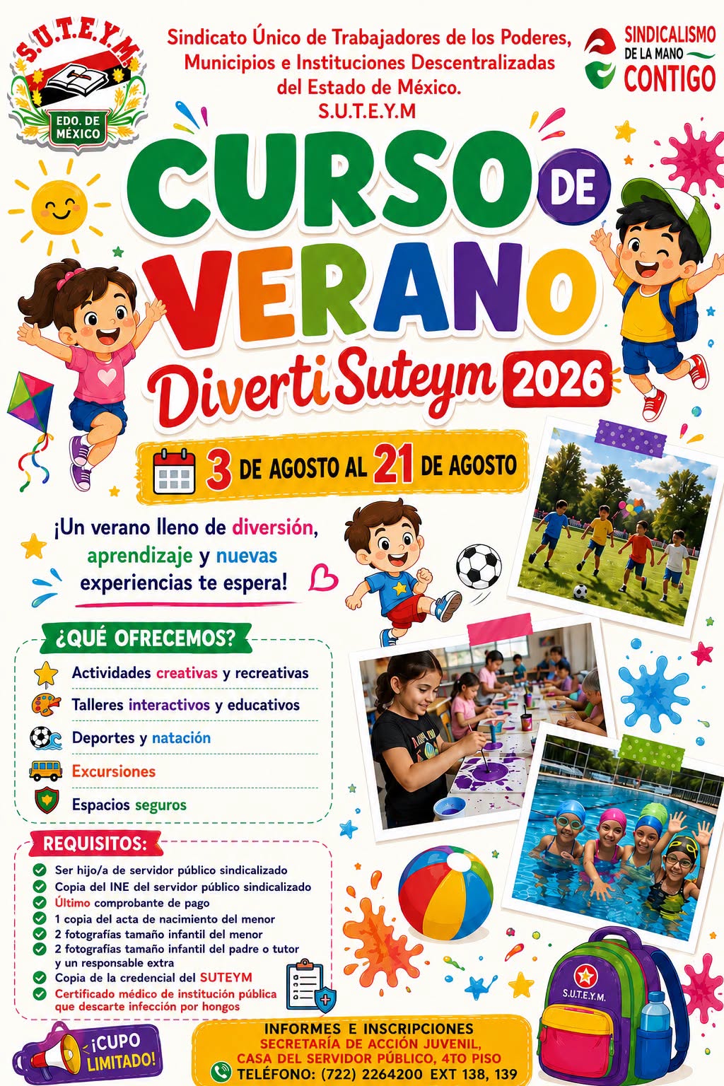 SUTEYM ofrece últimos lugares para su curso de verano