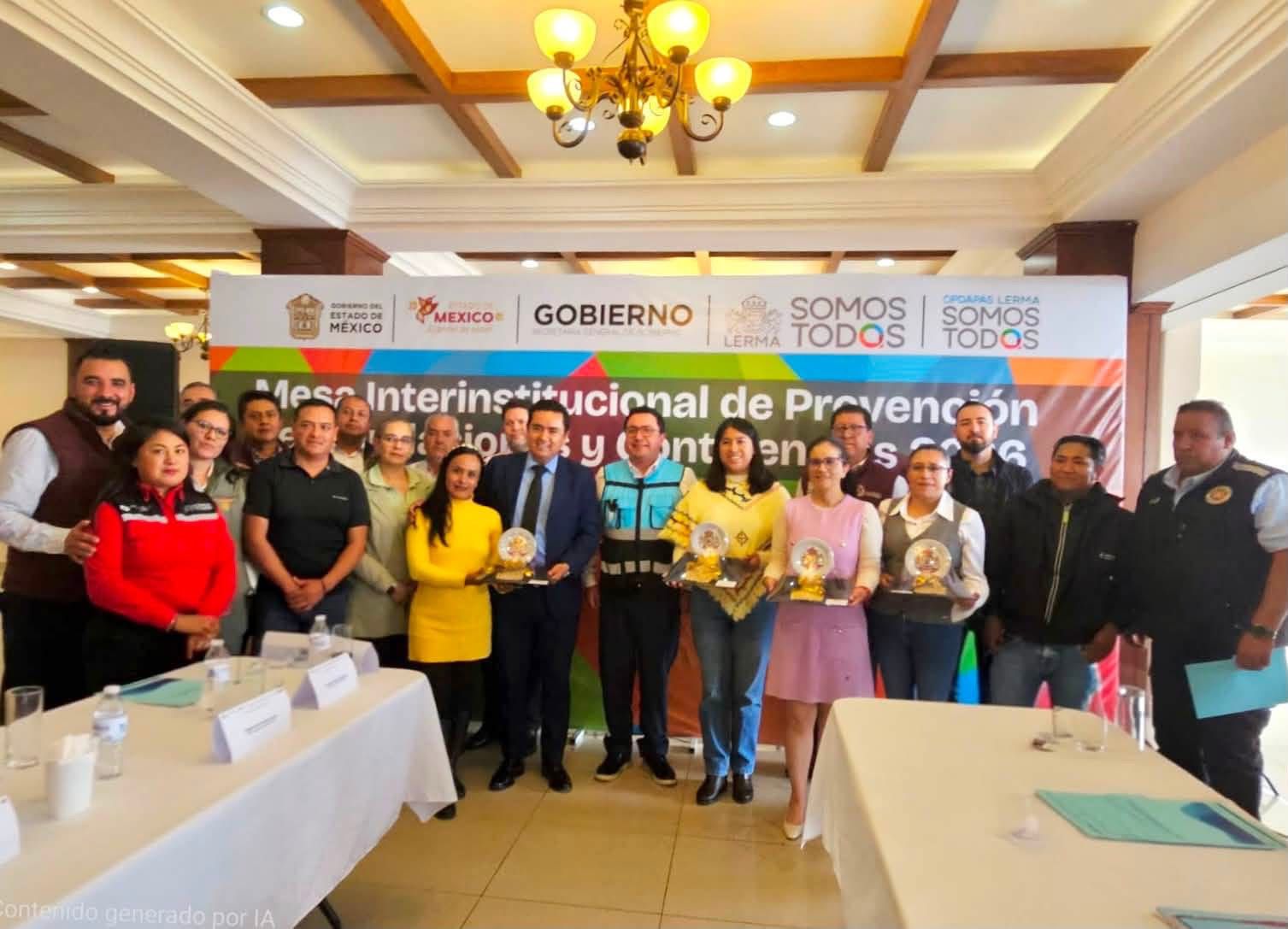 Lerma reúne a municipios para prevenir inundaciones
