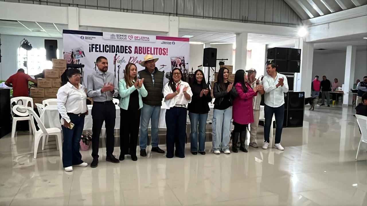 Lerma realiza festejos por el Día del Adulto Mayor