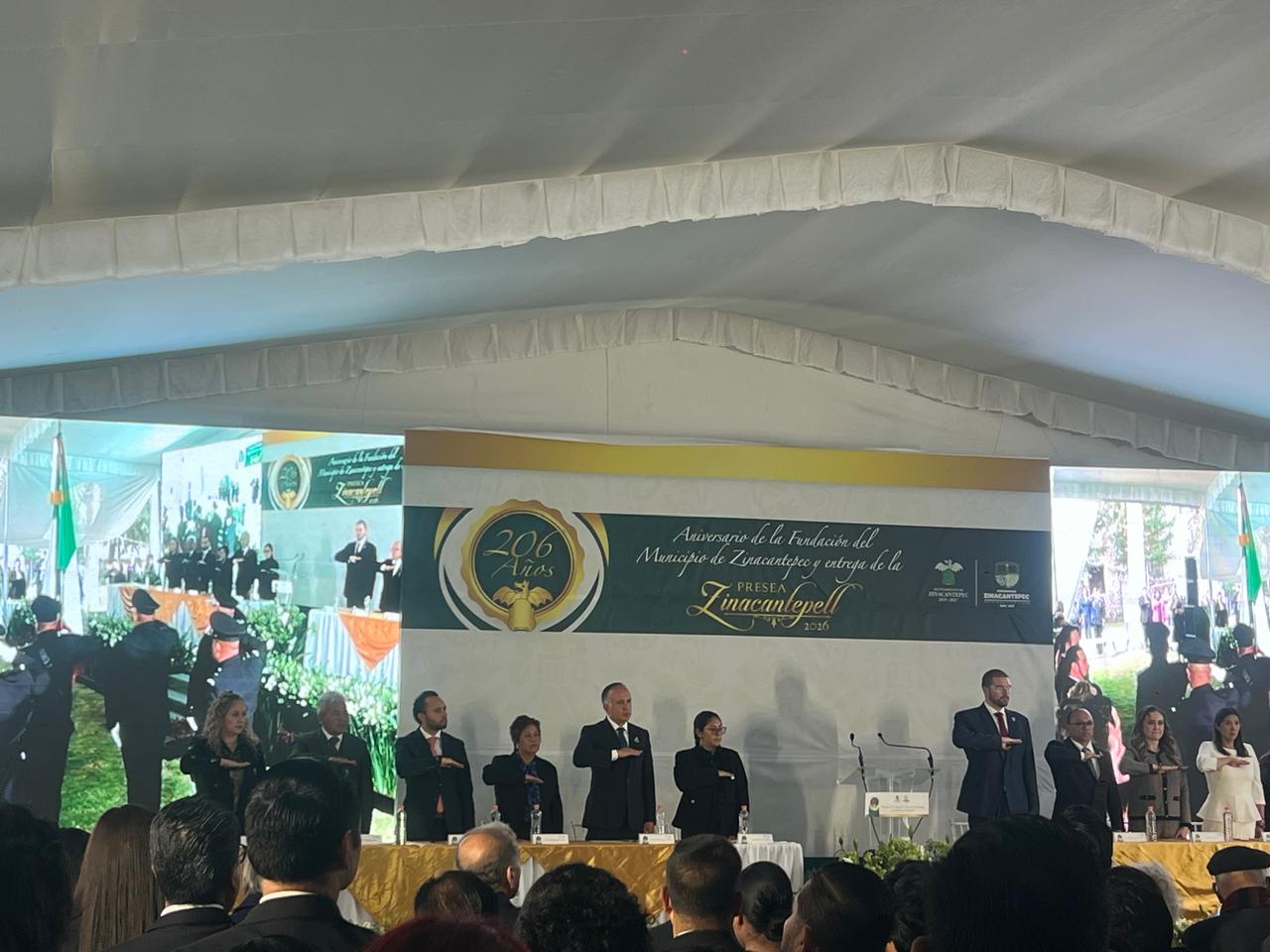 Zinacantepec entrega la Presea Zinacantépetl 2026