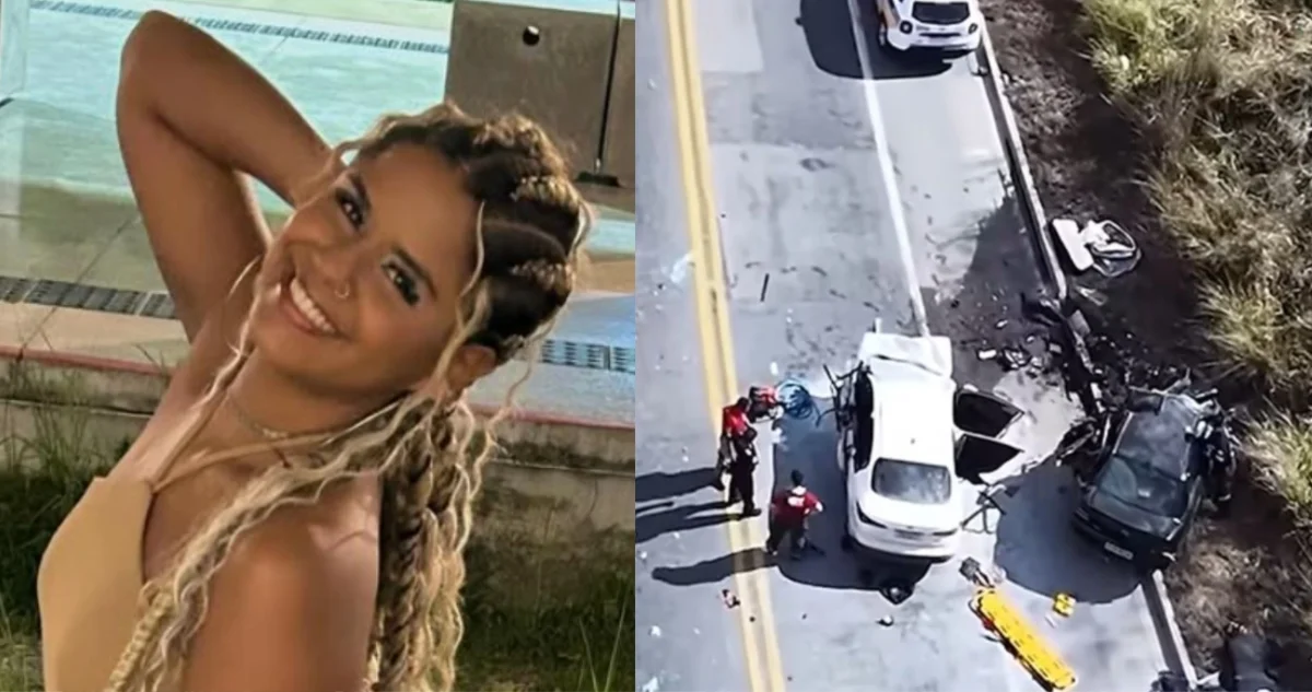Muere influencer brasileña en accidente durante persecución policial