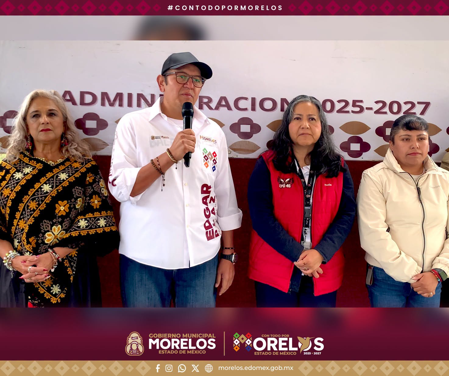 Arrancan obras peatonales en Morelos, Edomex
