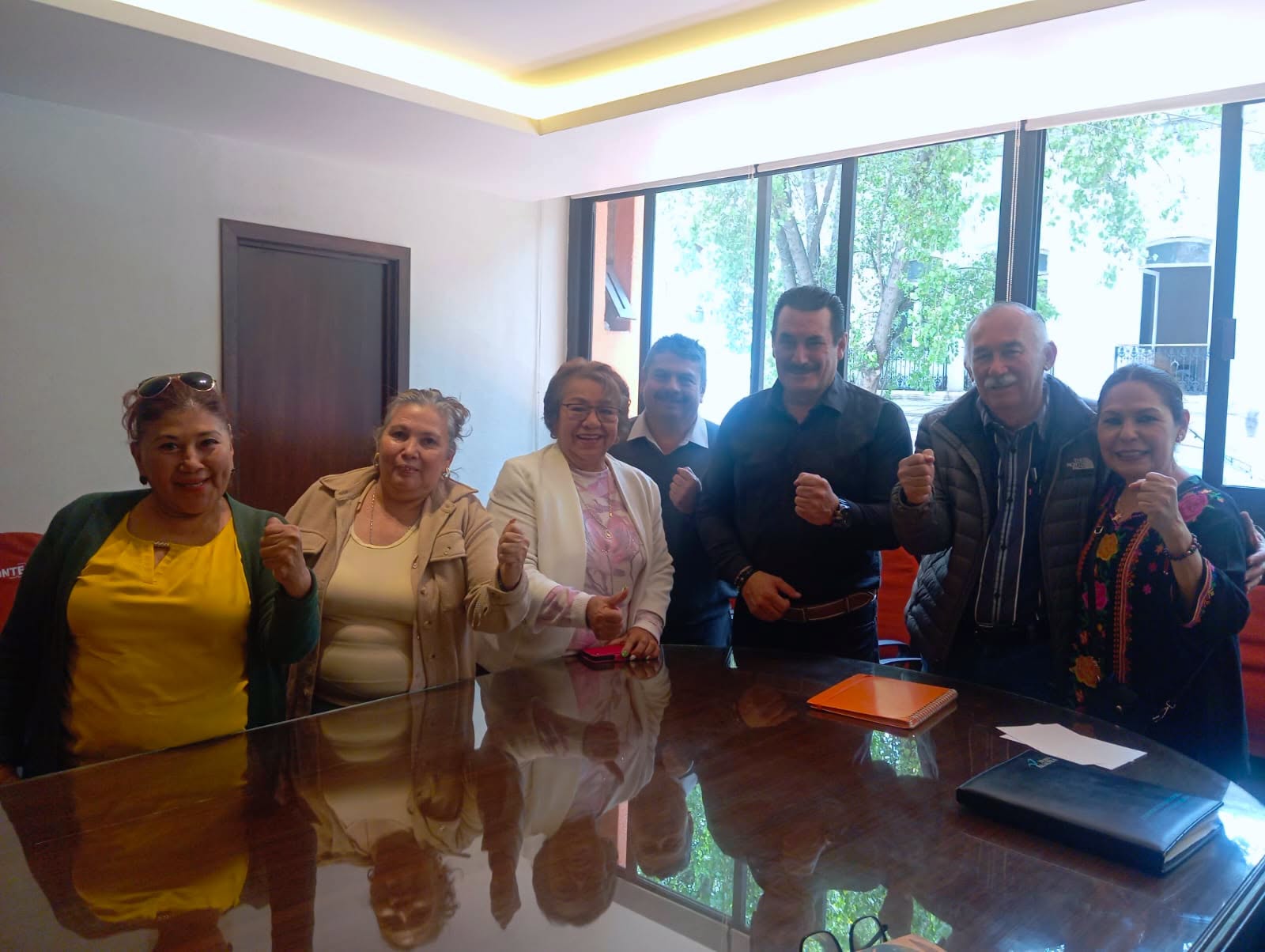 SNTE revisa avances en Clínica Nueva Oxtotitlán