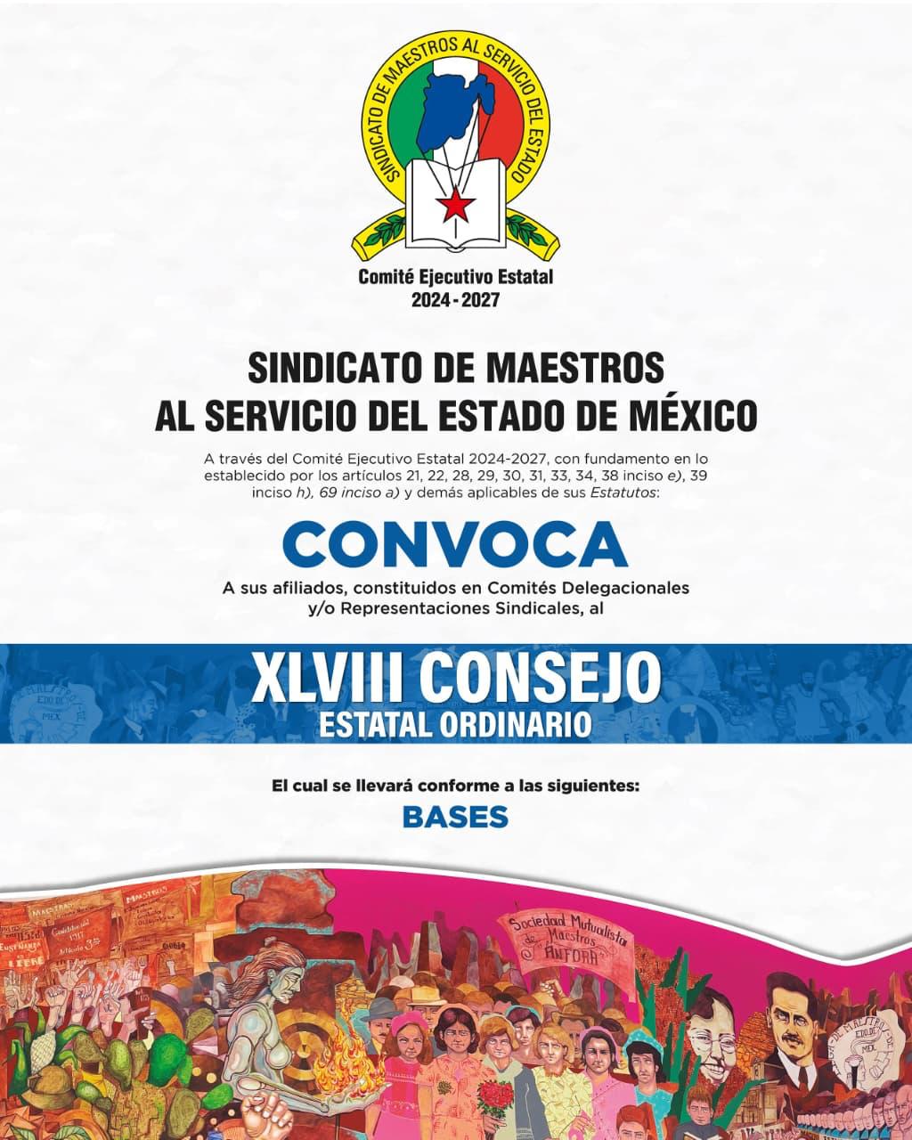 SMSEM convoca a Consejo Estatal
