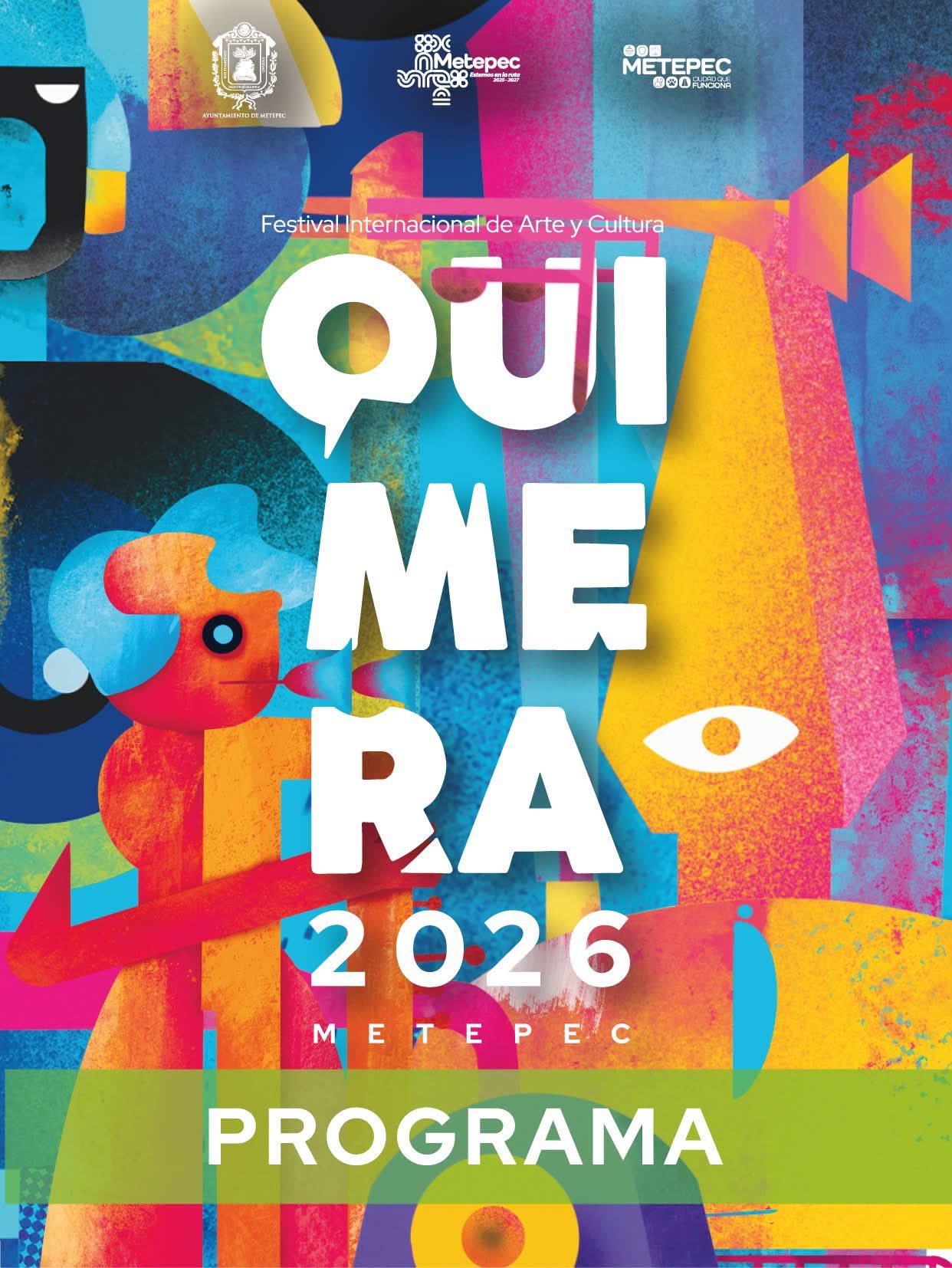 Metepec Quimera 2026 publica su cartelera completa