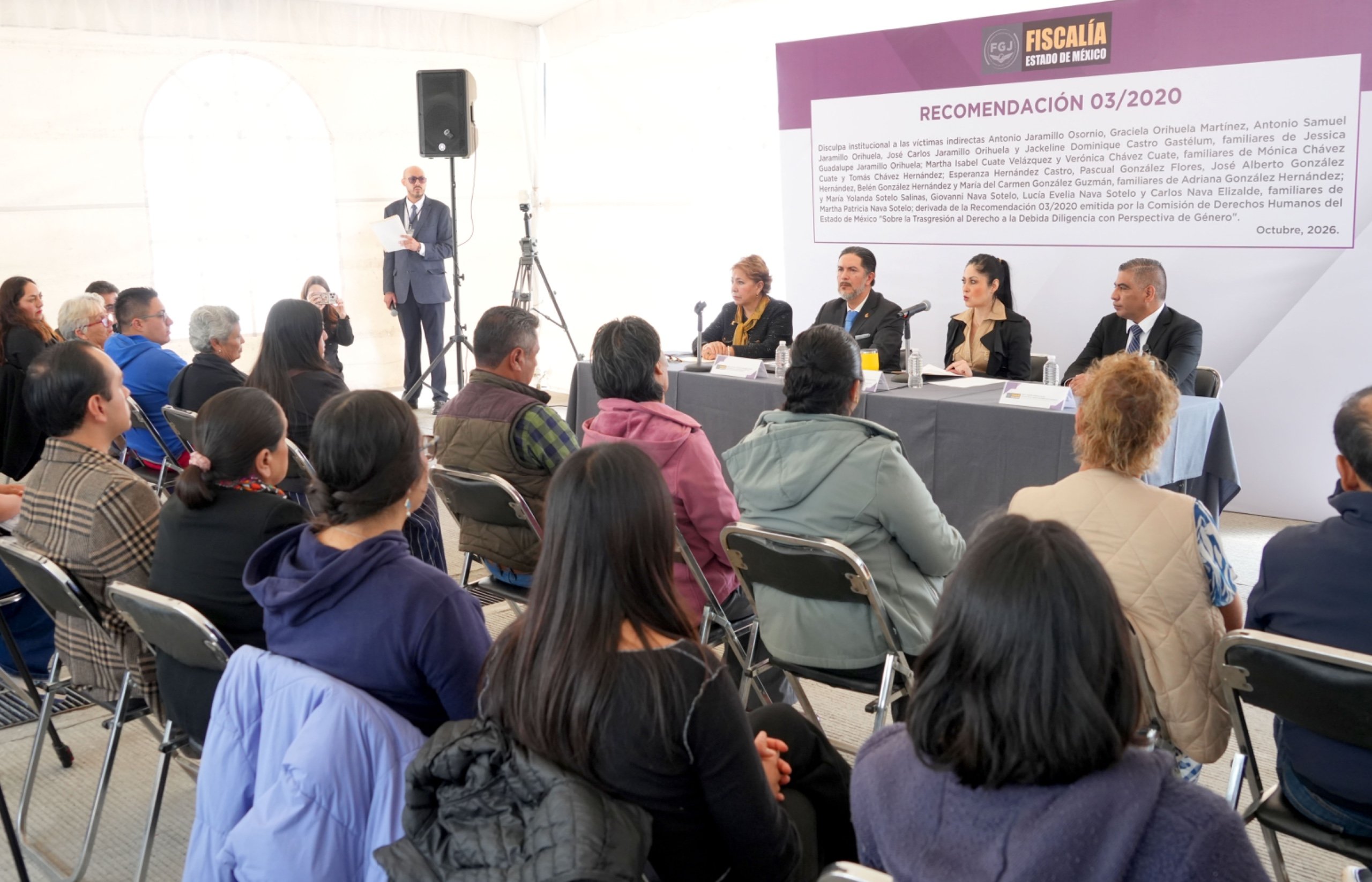 Fiscalía se disculpa por caso del multifeminicida de Toluca