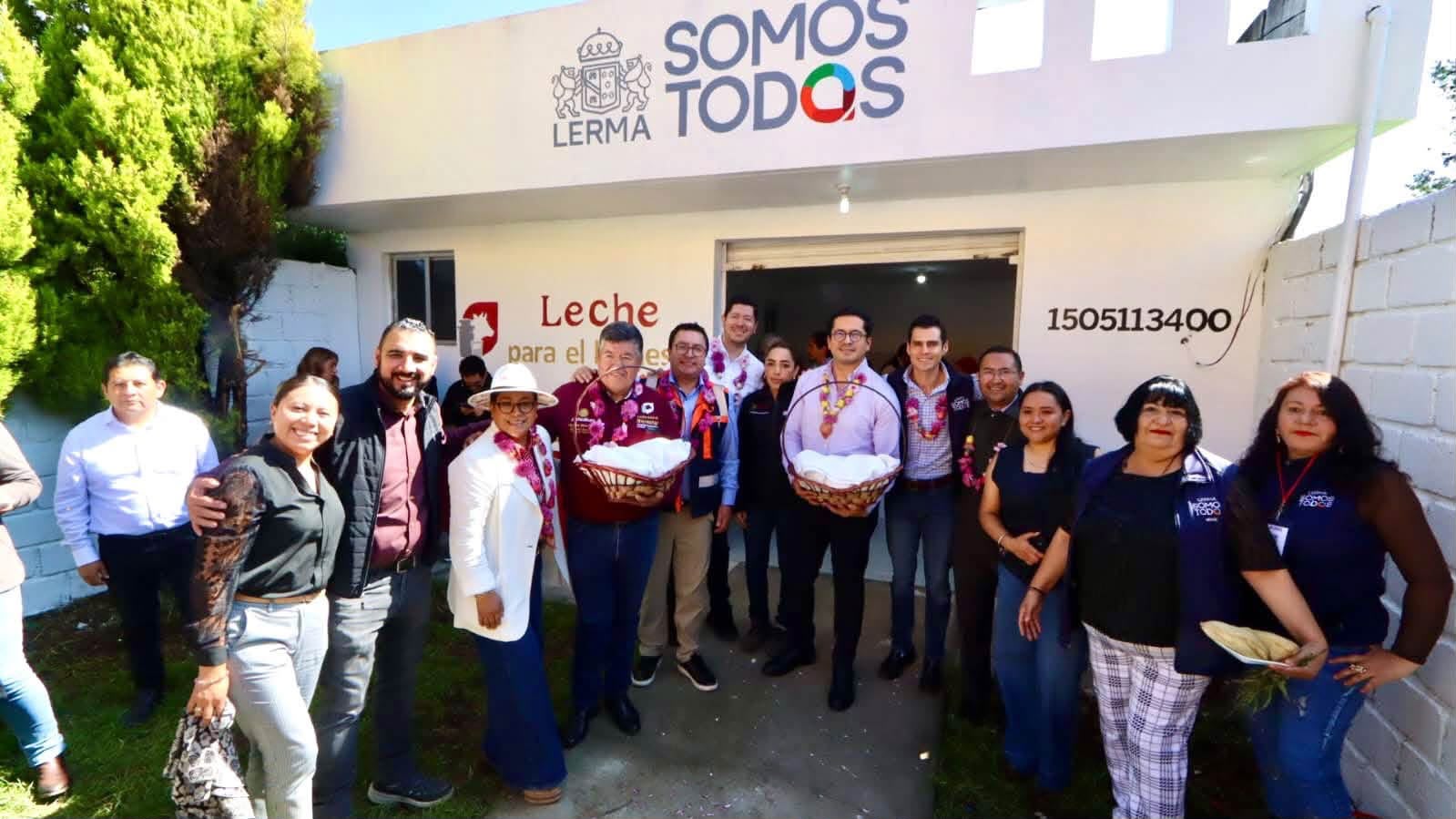 Reabren Lechería del Bienestar en Lerma