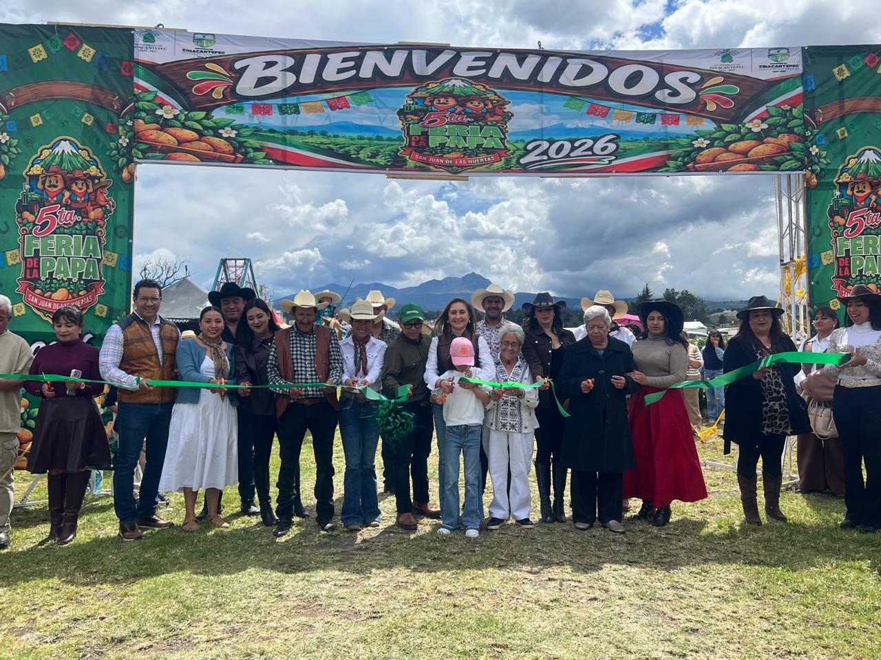Feria de la Papa reúne gastronomía y tradición en Zinacantepec
