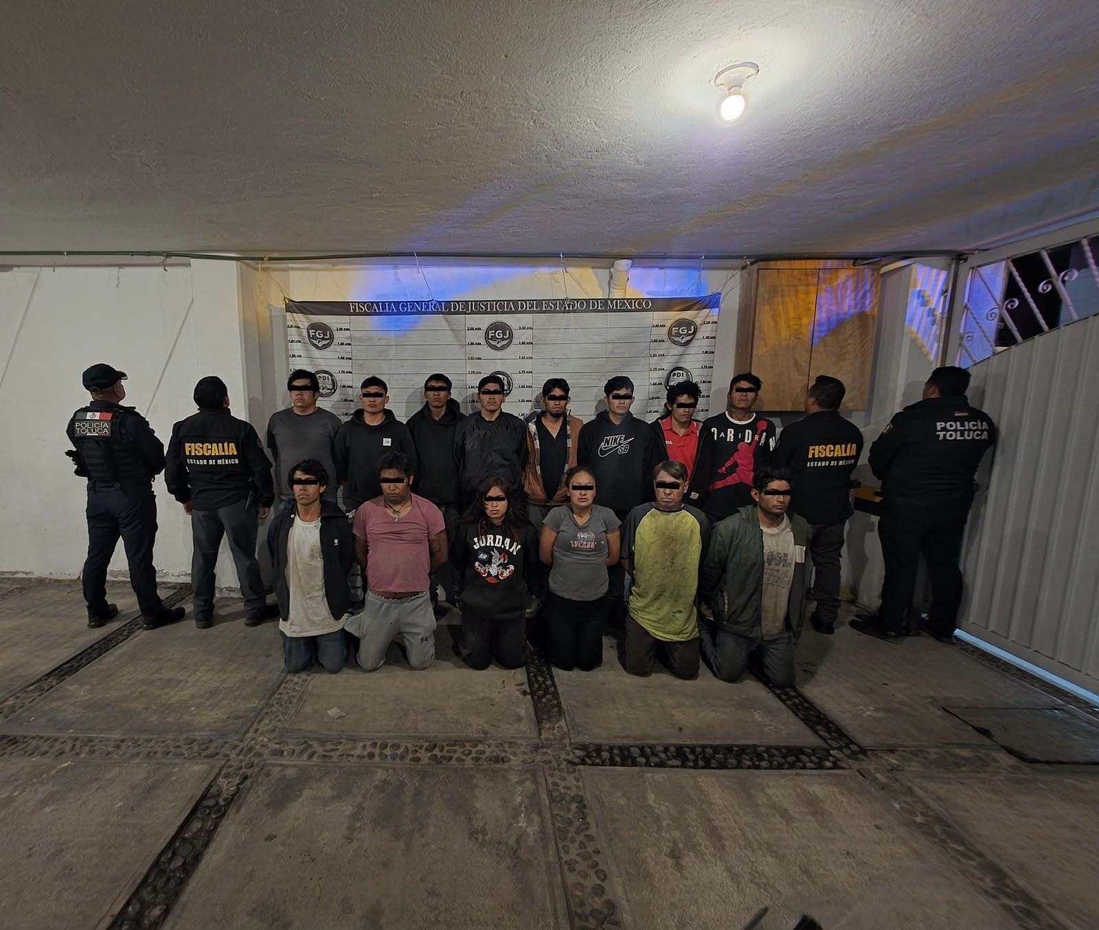 Desmantelan banda delictiva en Toluca