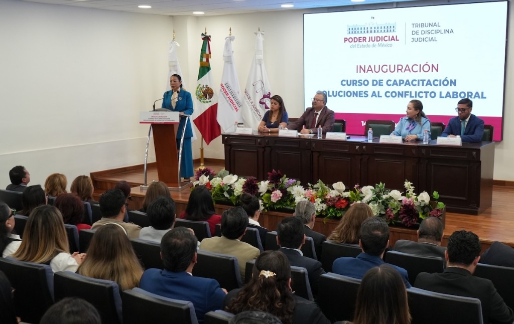 PJEdoméx refuerza capacitación para resolver conflictos laborales